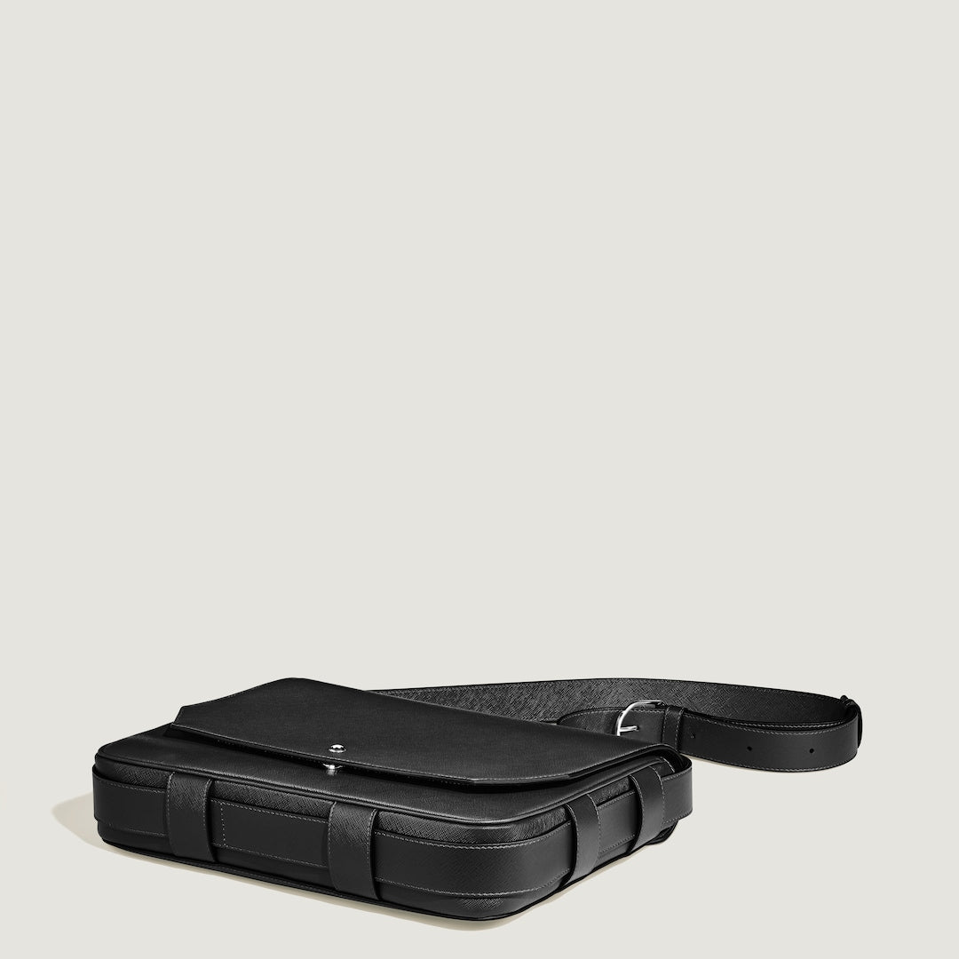 Belt Messenger Bag in Sartorial Leather