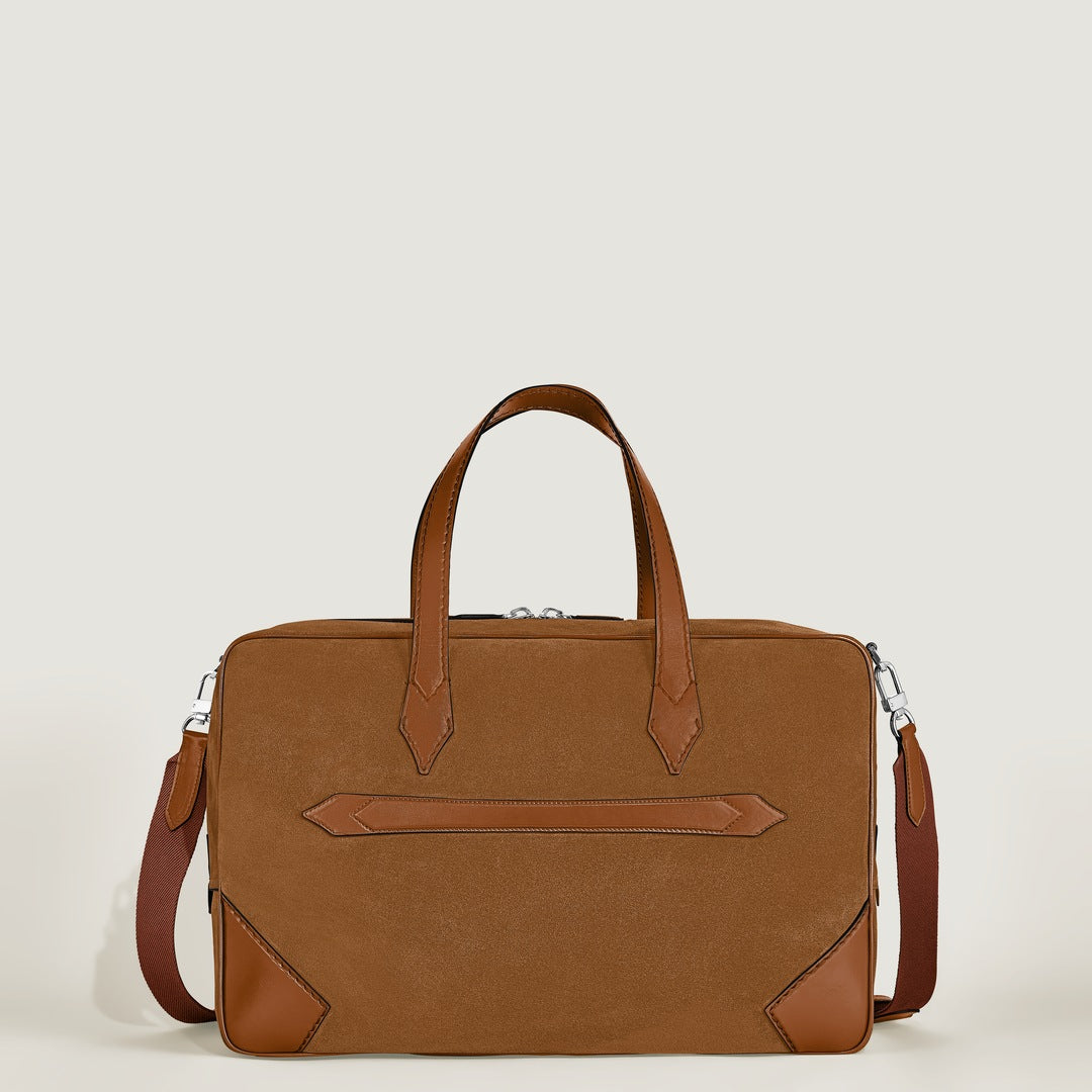 Weekender Bag 45 in Suede Leather