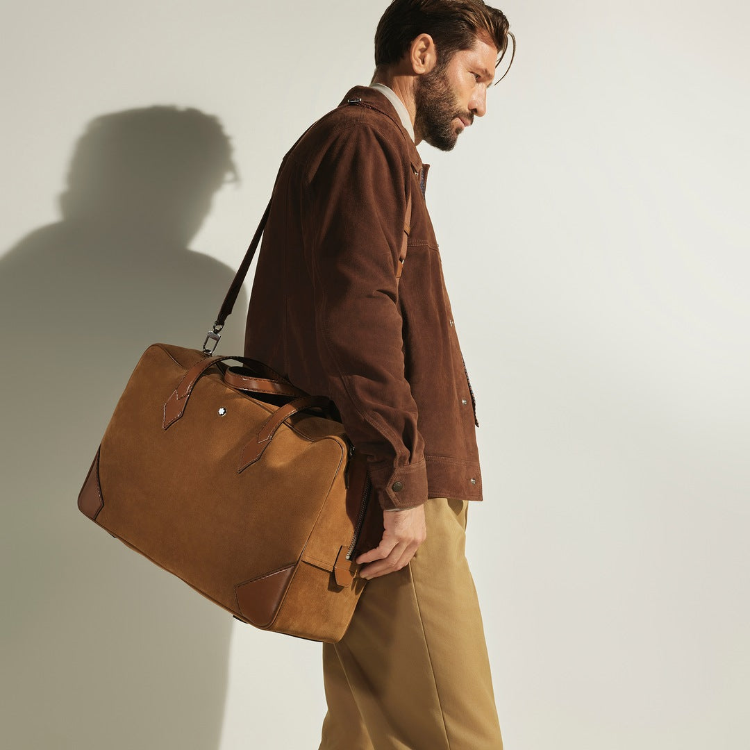 Weekender Bag 45 in Suede Leather