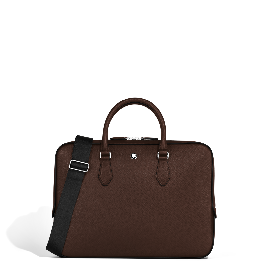 Thin Briefcase in Sartorial Leather