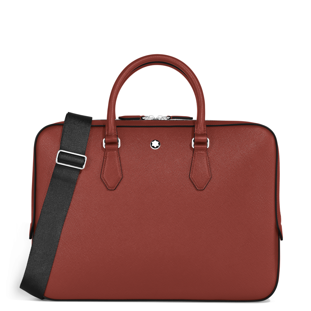 Thin Briefcase in Sartorial Leather