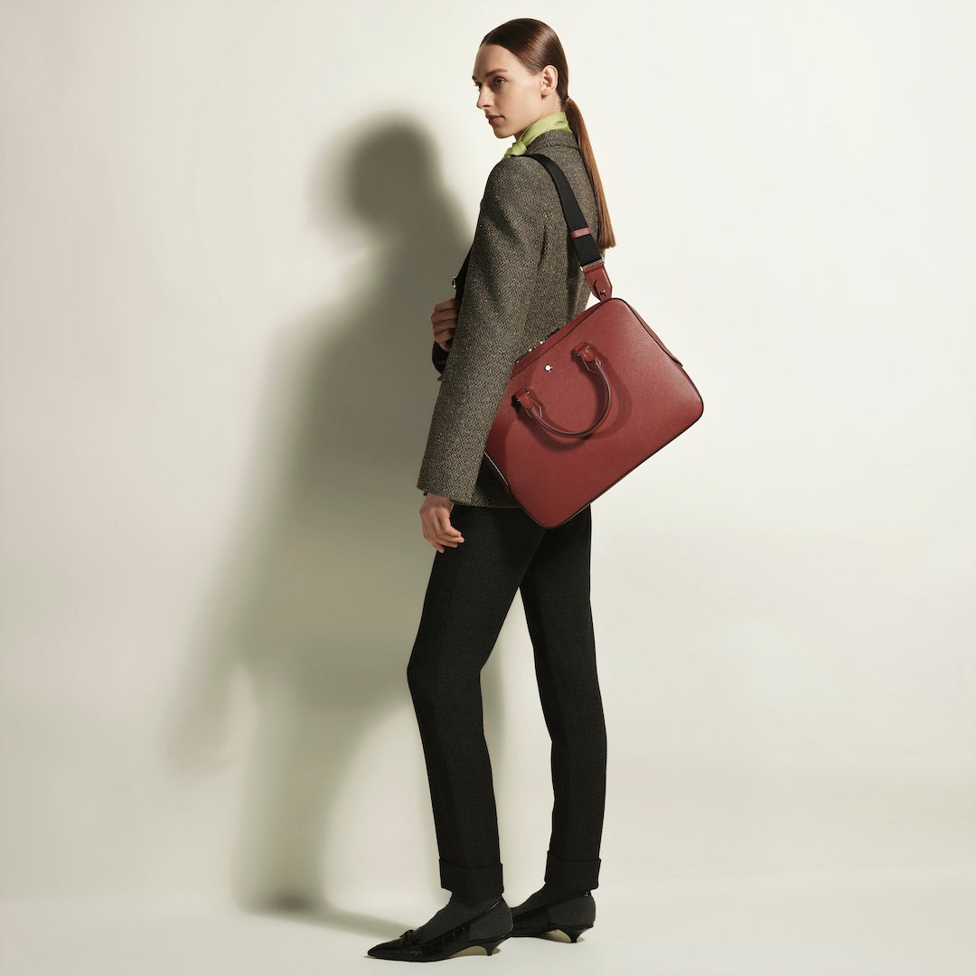 Thin Briefcase in Sartorial Leather