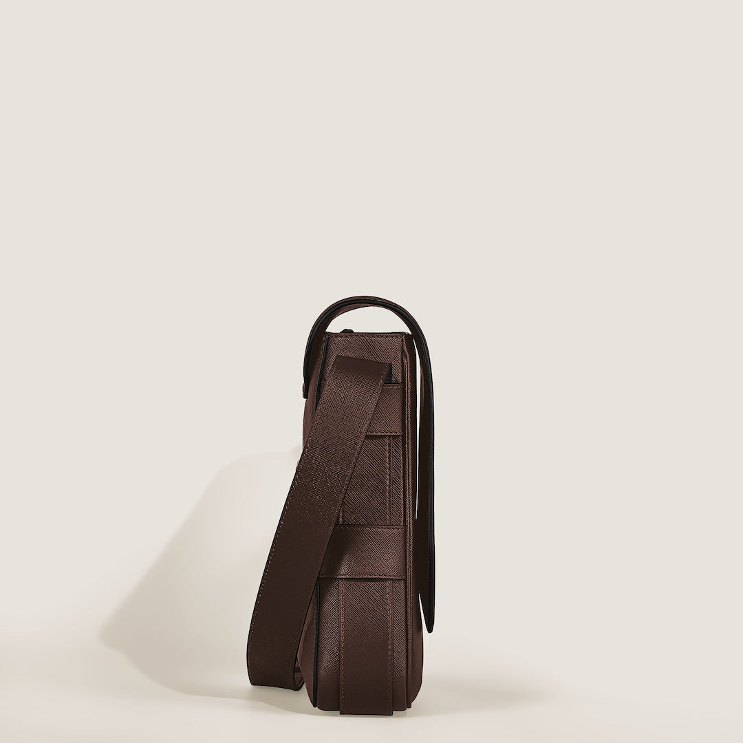 Belt Messenger Bag in Sartorial Leather