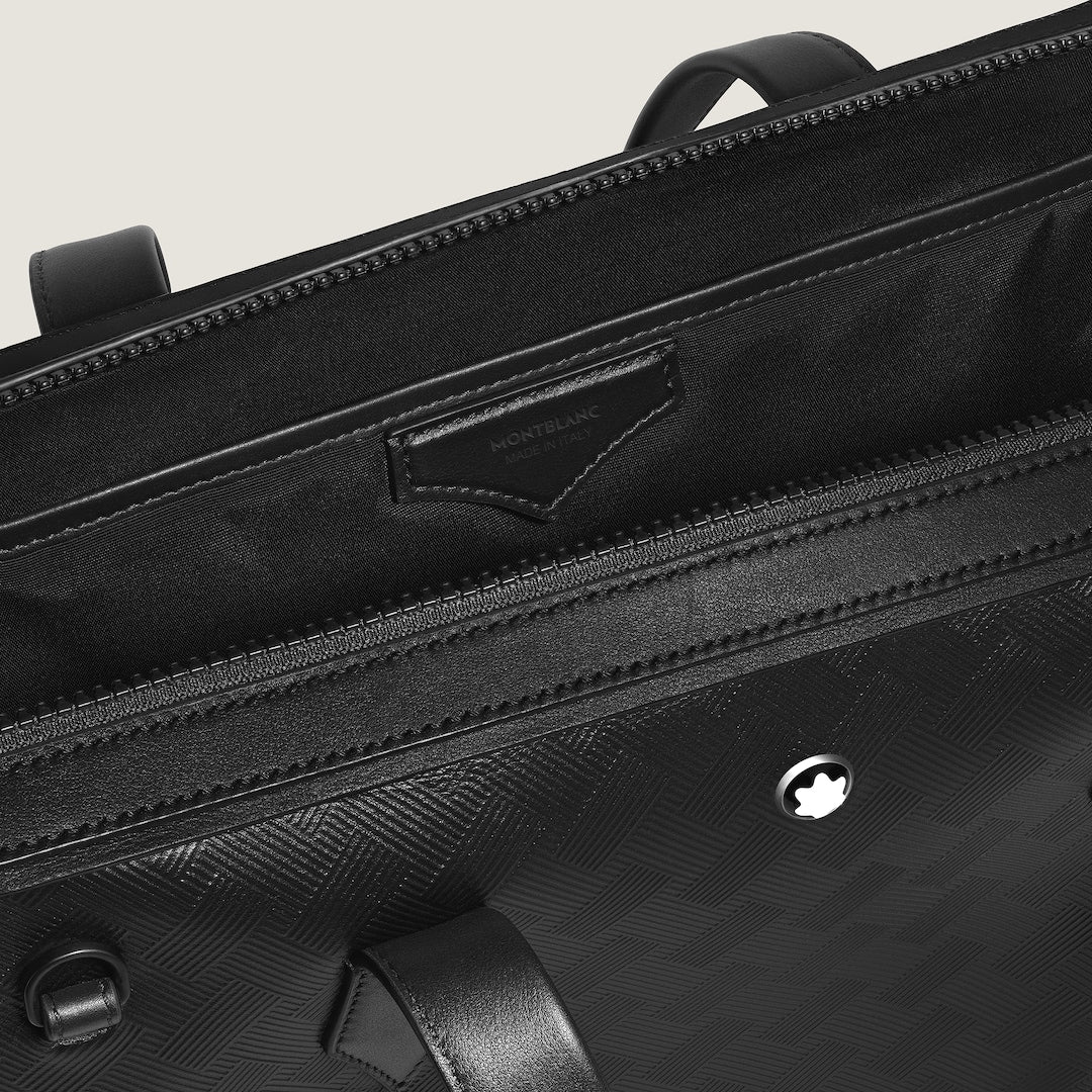 Thin Briefcase in Extreme Soft Leather