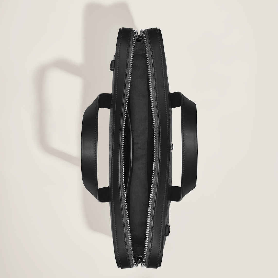 Thin Briefcase in Extreme Soft Leather