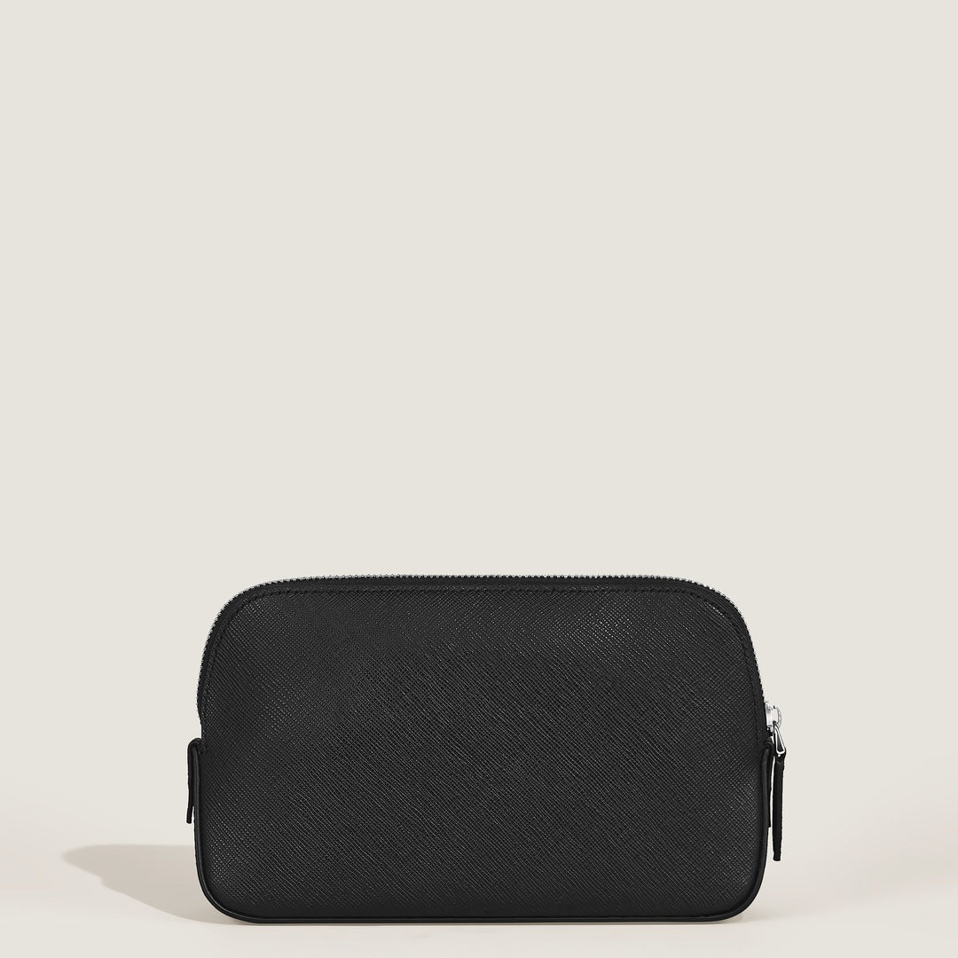 Pochette de voyage en cuir sartorial