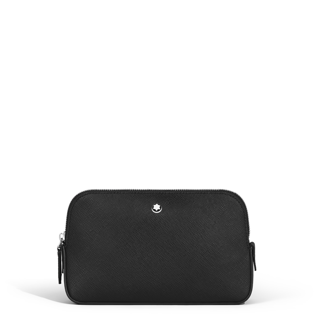 Pochette de voyage en cuir sartorial