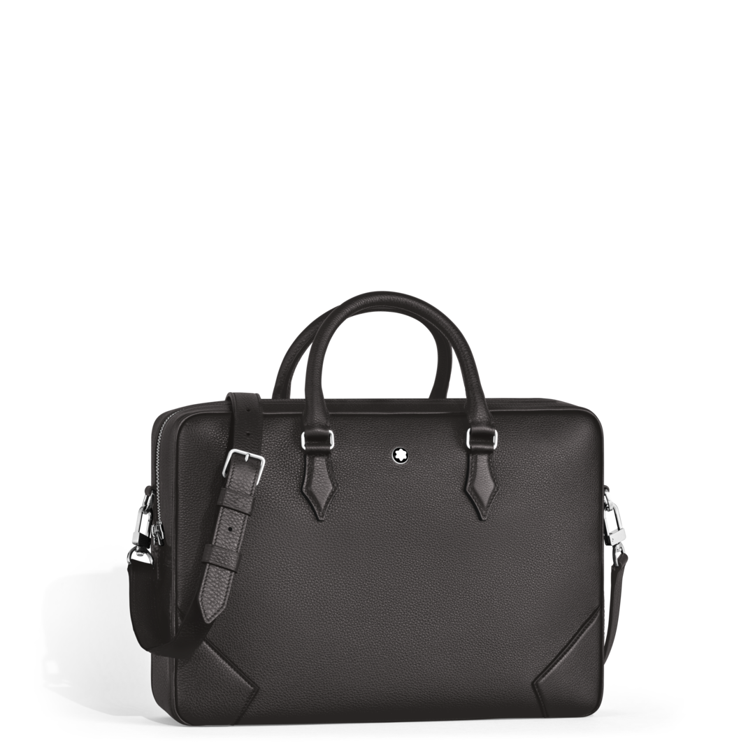 Medium Briefcase in Grain Leather