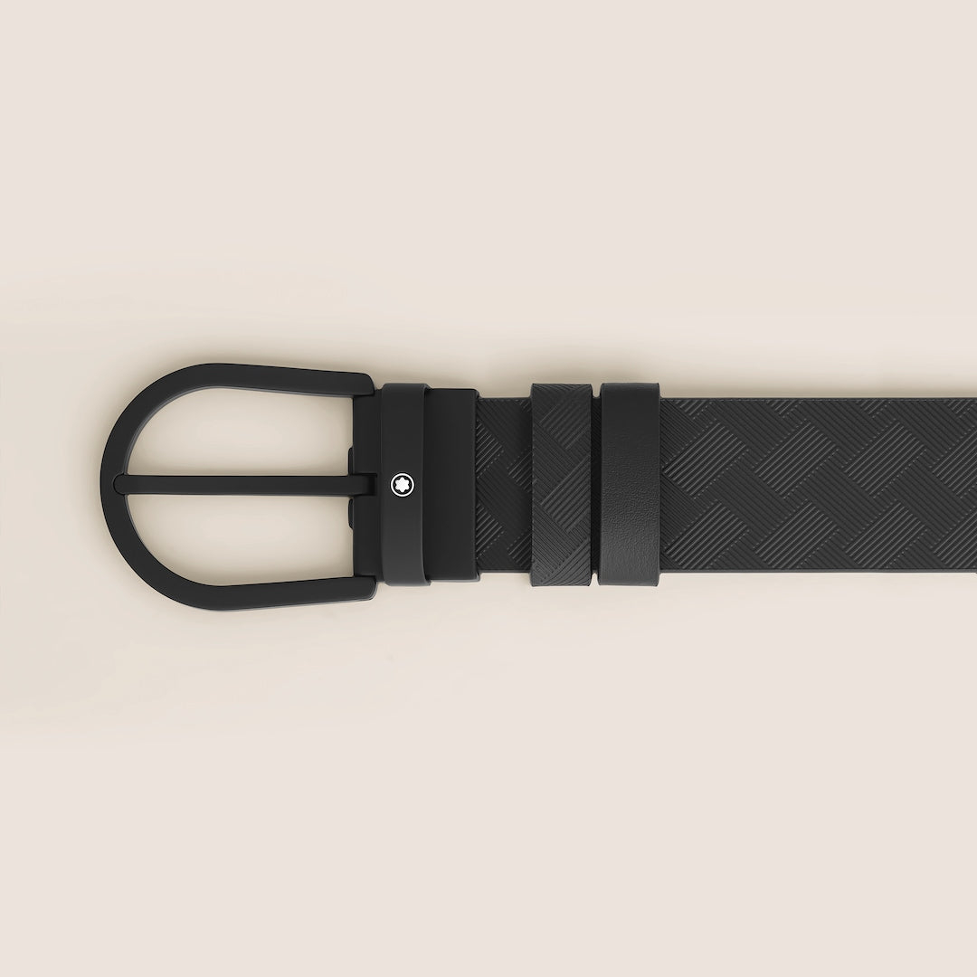 Horseshoe 35 mm Reversible Belt in Extreme Leather