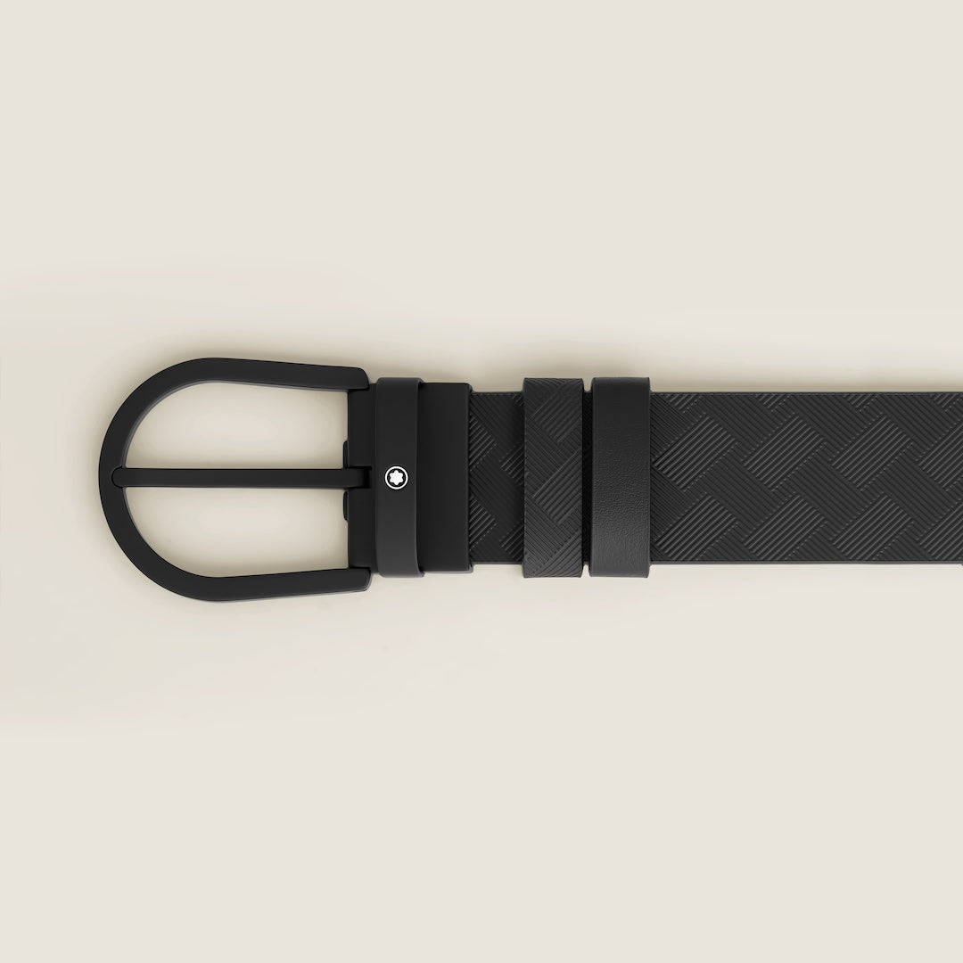 Horseshoe 35 mm Reversible Belt in Extreme Leather