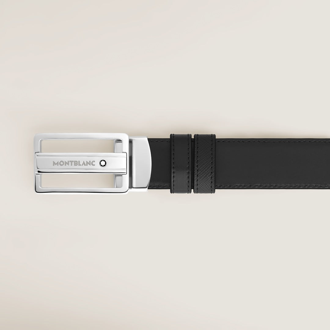 Montblanc Plate 30 mm Belt in Sartorial Leather