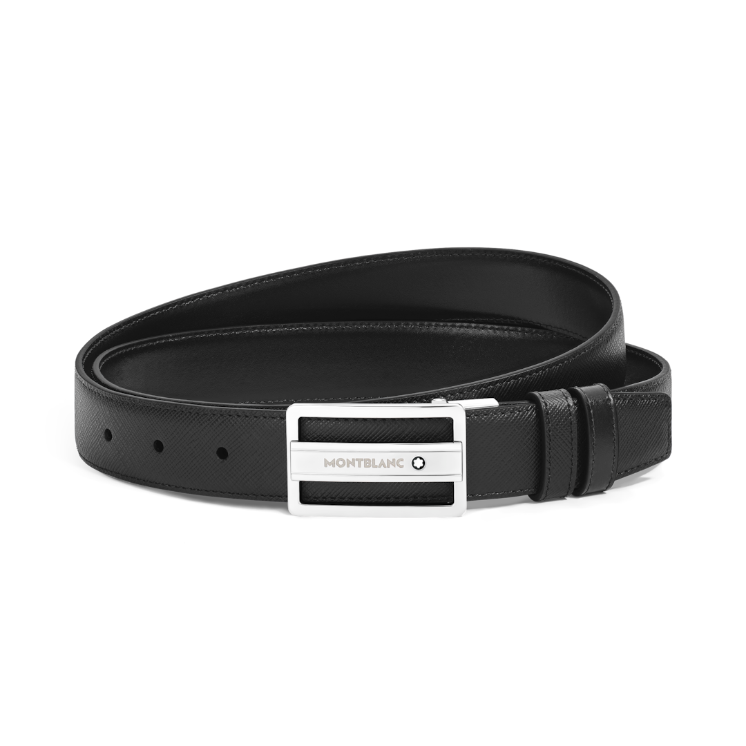 Montblanc Plate 30 mm Belt in Sartorial Leather