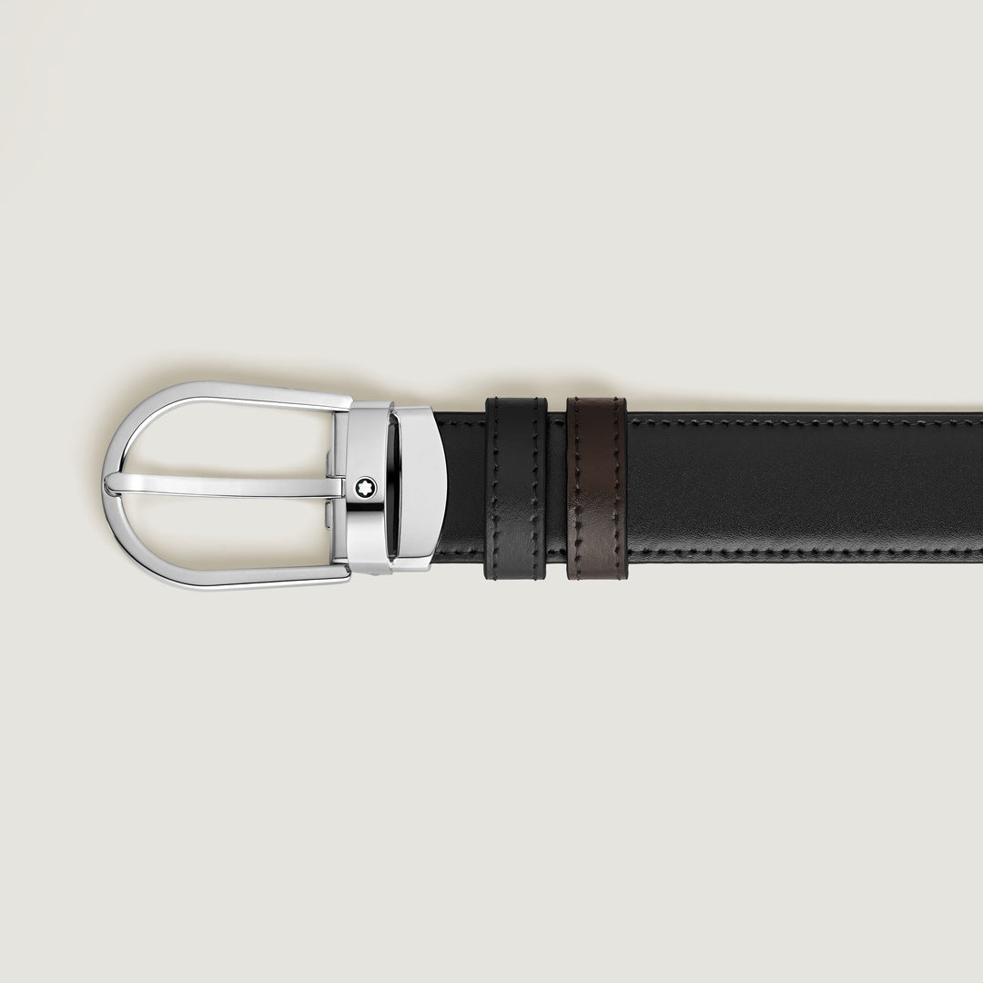 Ceinture réversible Horseshoe 35 mm en cuir Meisterstück