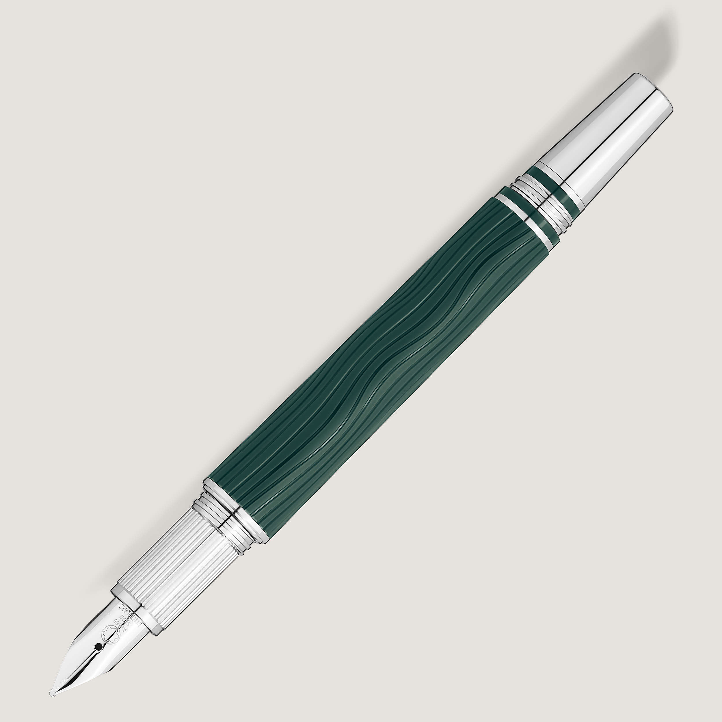 StarWalker Polar Green Precious Resin Fountain Pen