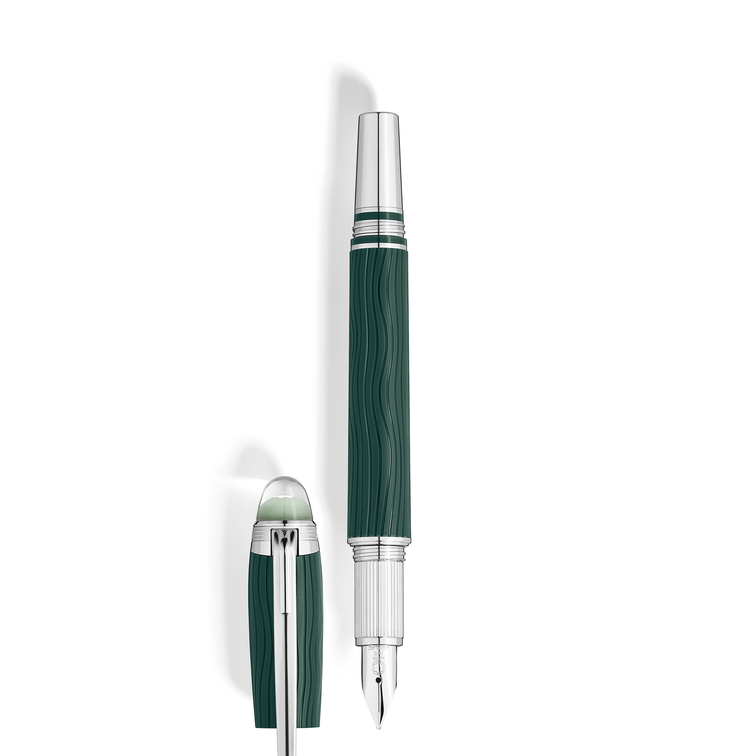 StarWalker Polar Green Precious Resin Fountain Pen Piston Converter