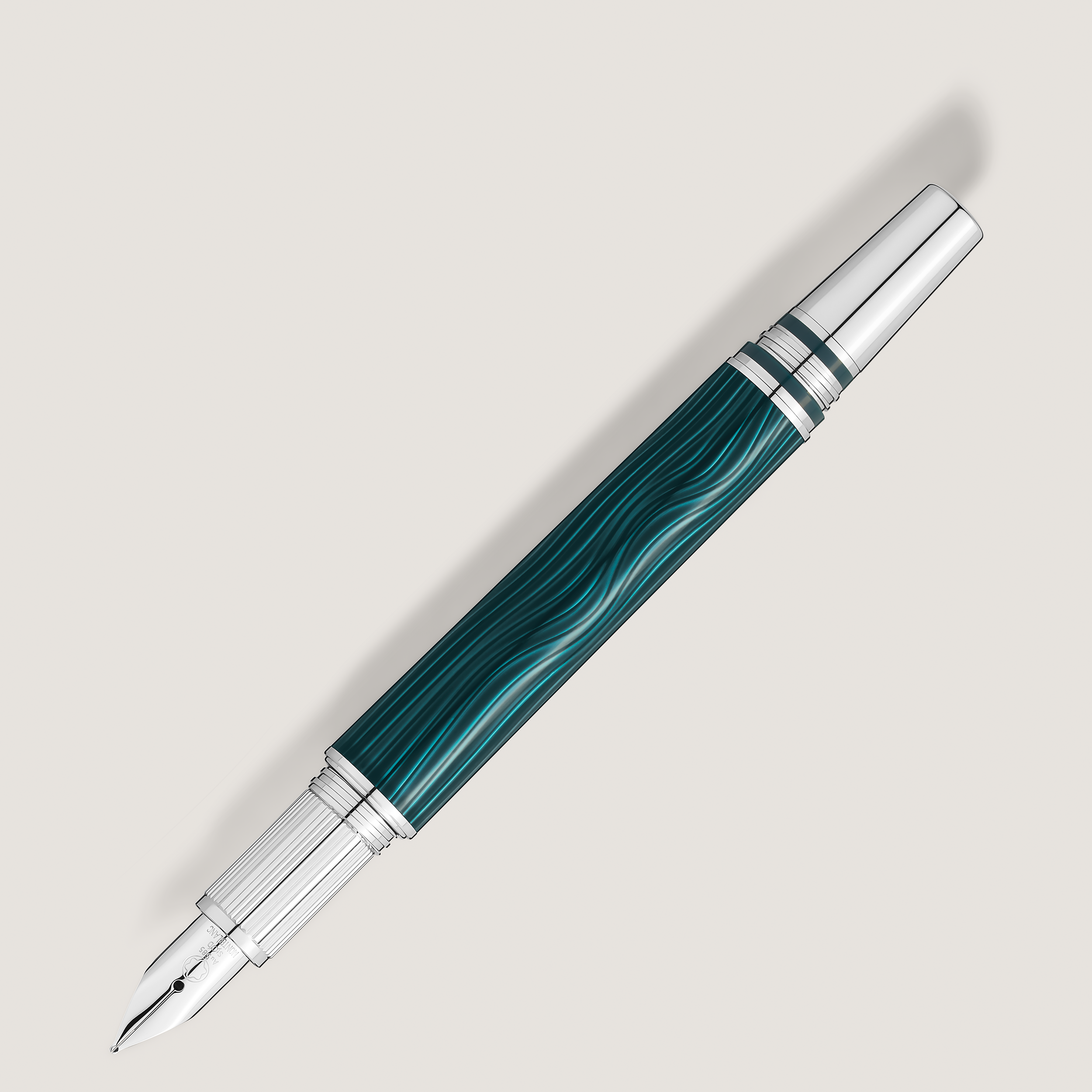 StarWalker Polar Green Metal Fountain Pen