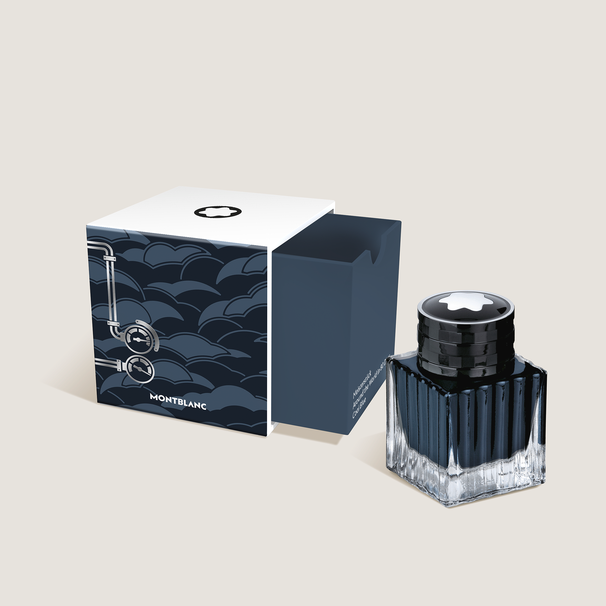 Ink Bottle Meisterstück Around the World in 80 Days 50ml Blue