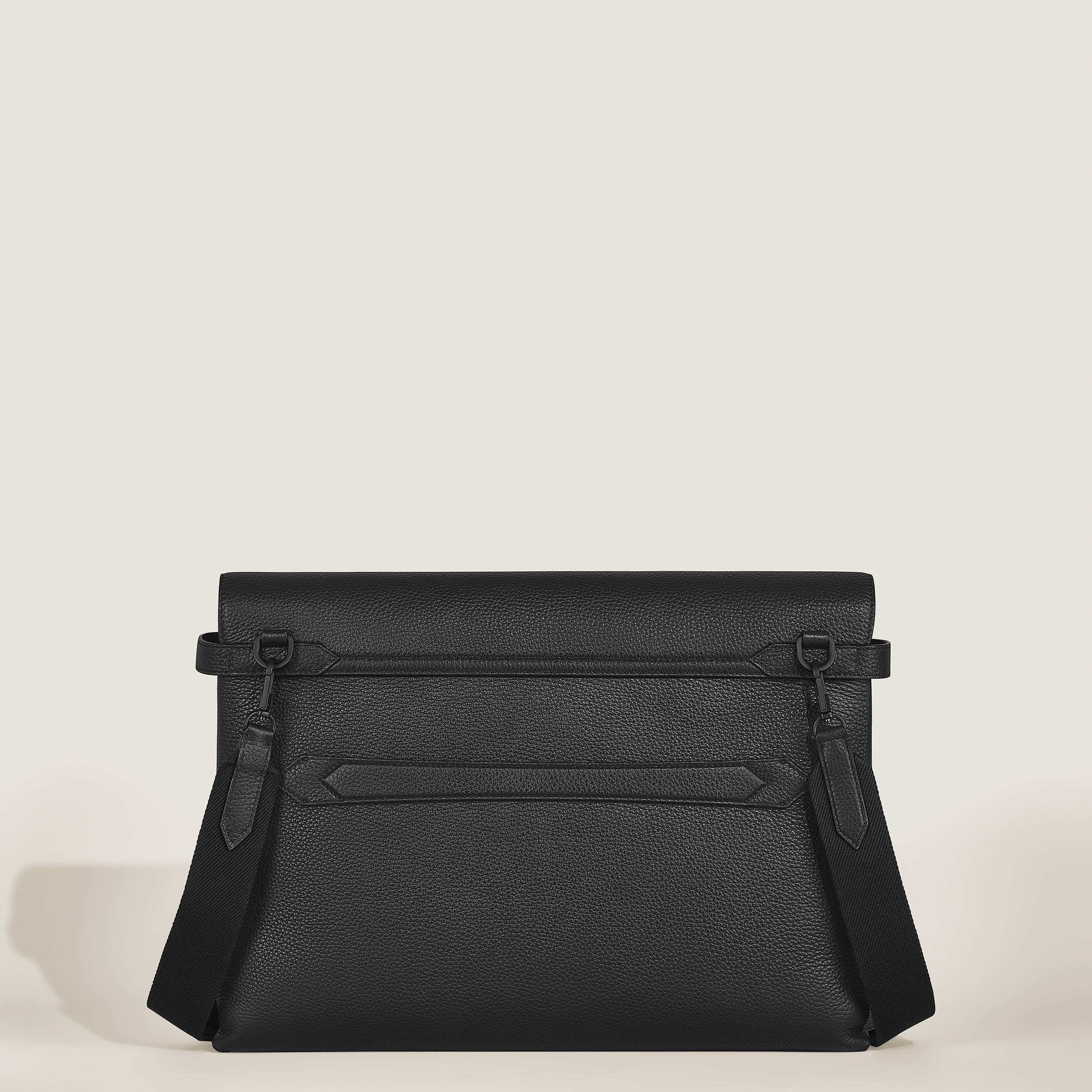 Grain briefcase Black