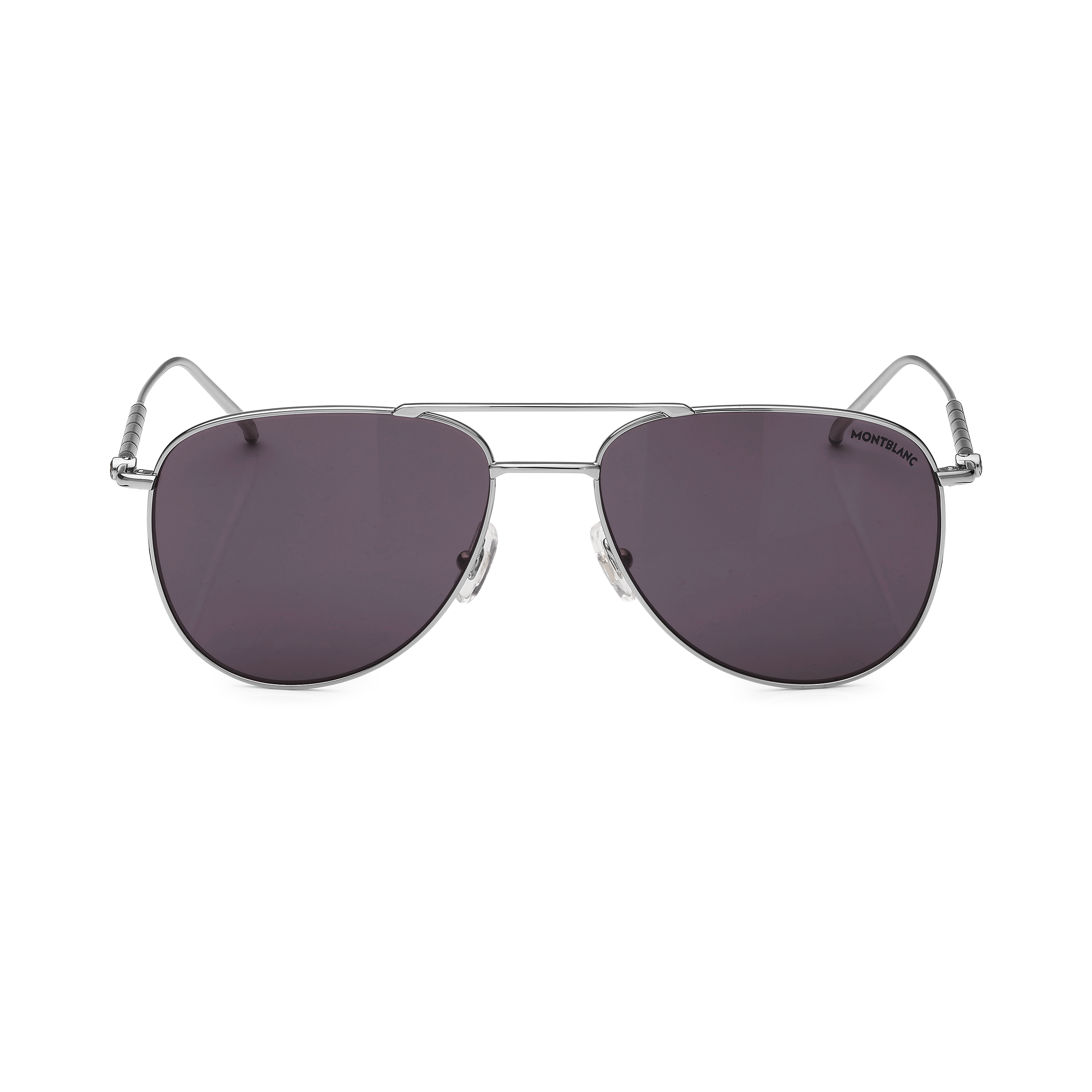 Squared Sunglasses with Silver Coloured Metal Frame