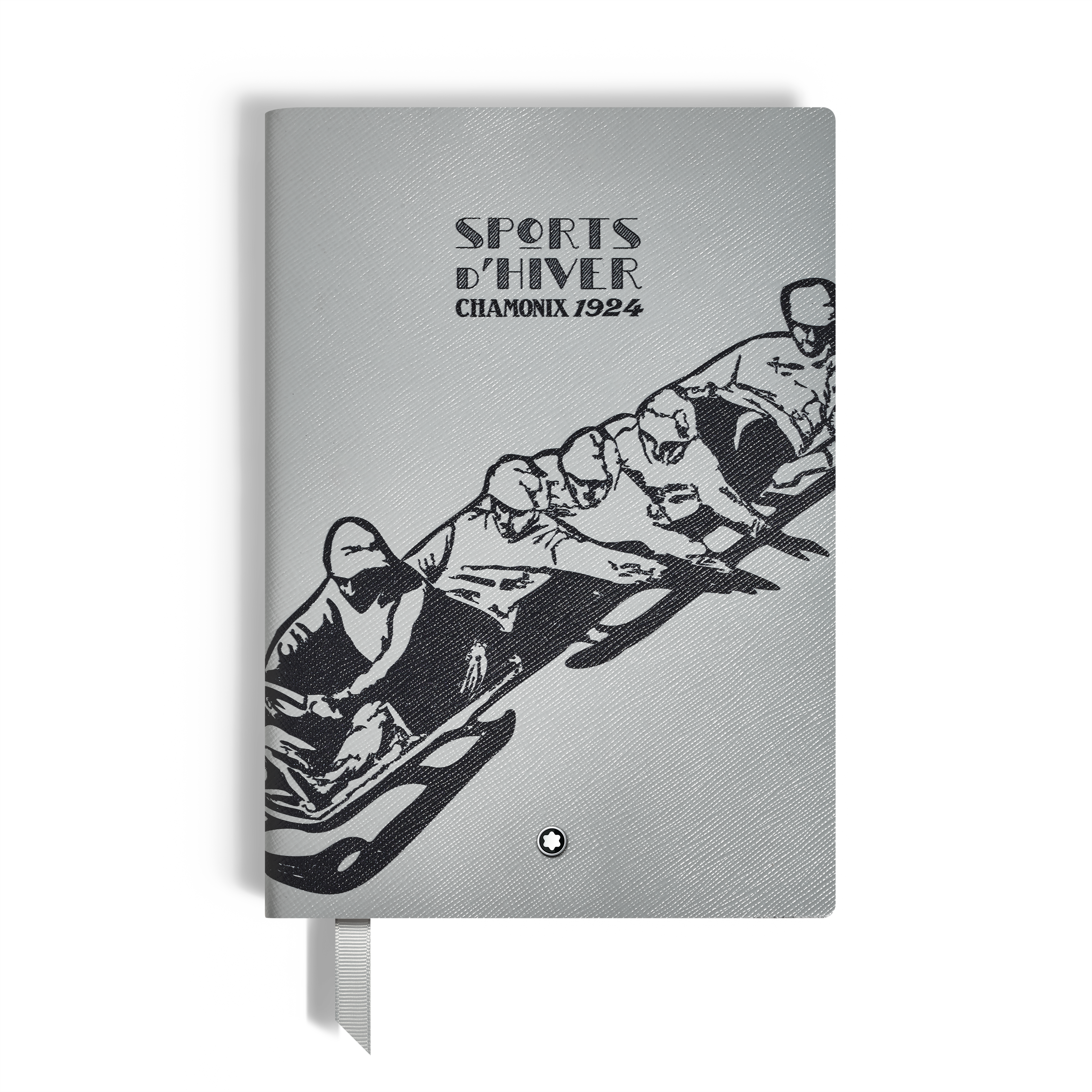 Notebook #146 Small, Meisterstück x Olympic Heritage Chamonix 1924, Grey – Lined