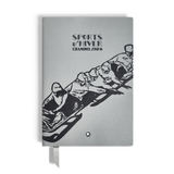 Notebook #146 Small, Meisterstück x Olympic Heritage Chamonix 1924, Grey – Lined