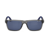 Rectangular Sunglasses with Grey Coloured Acetate Frame