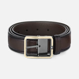 Brown 35 mm leather belt