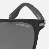Squared Sunglasses with Black Coloured Acetate Frame