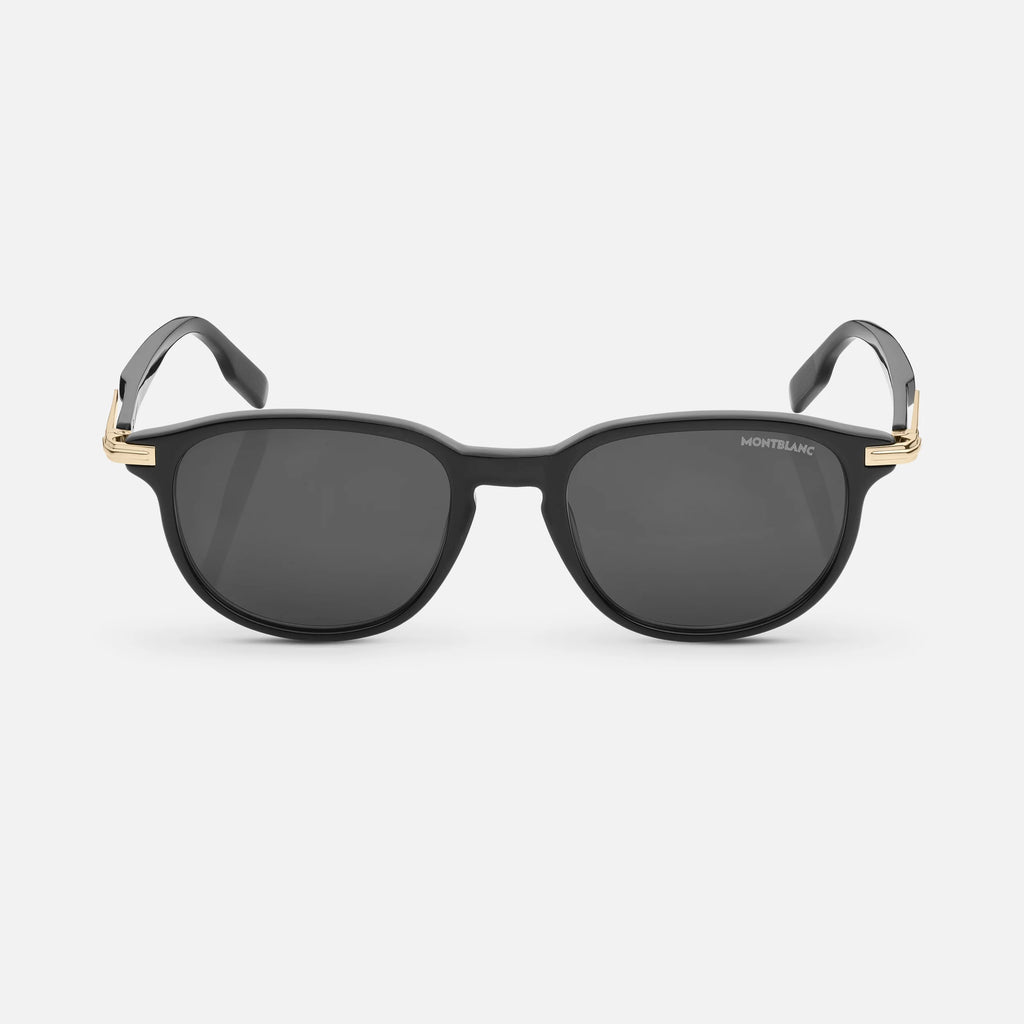 Squared Sunglasses with Black Coloured Acetate Frame