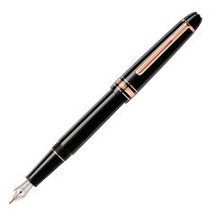 Meisterstuck Rose Gold Coated Classique Fountain Pen Montblanc Boutiques Montreal Laval