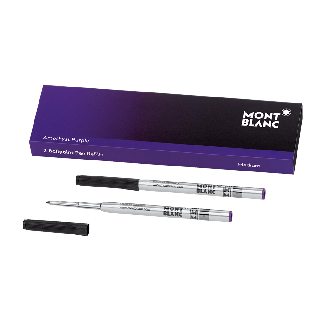2 Ballpoint Pen Refill (M) Amethyst Purple