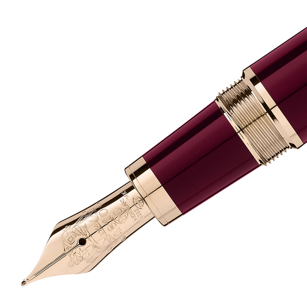 John F. Kennedy Special Edition Burgundy Fountain Pen Montblanc