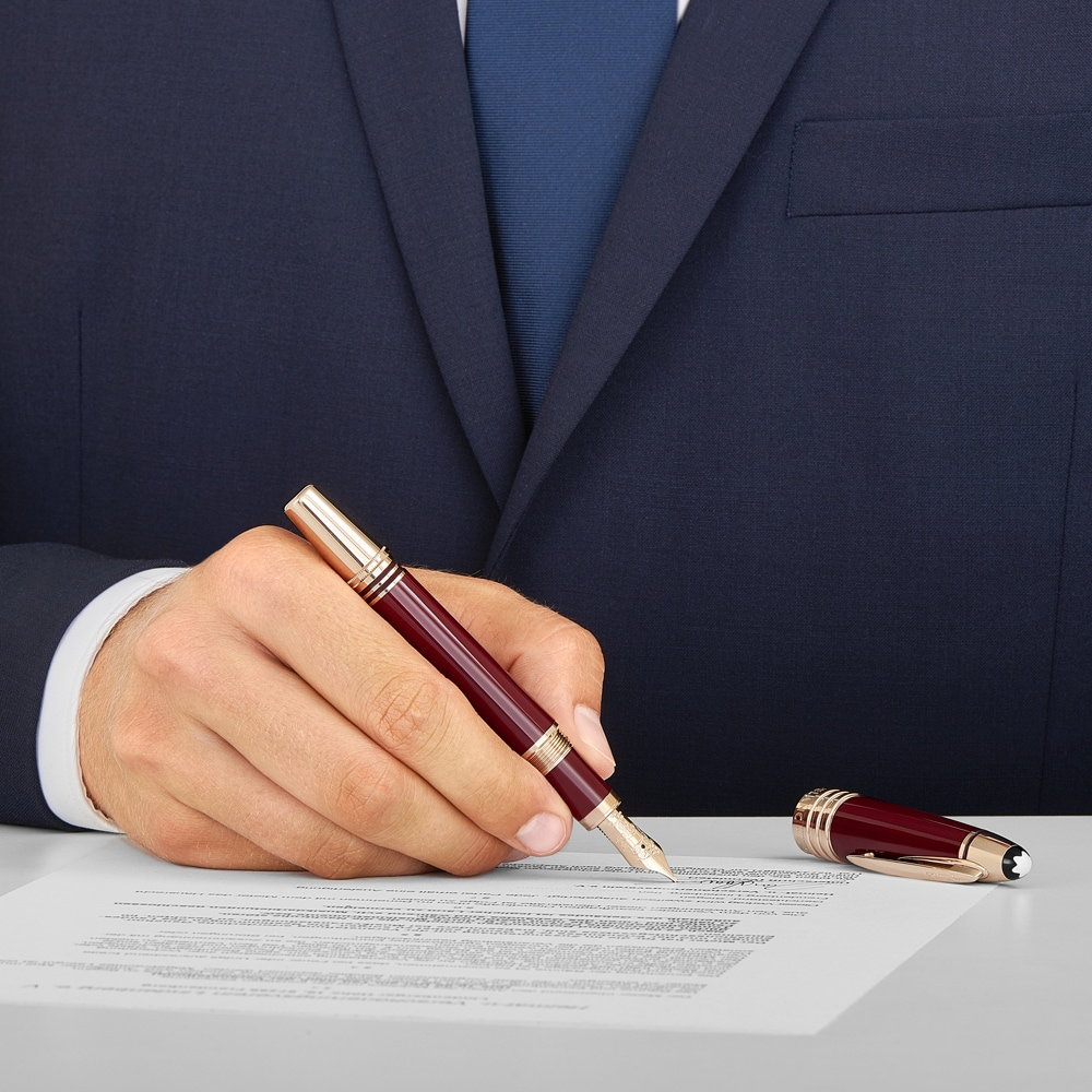 John F. Kennedy Special Edition Burgundy Fountain Pen