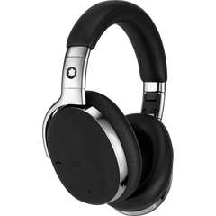 Montblanc MB 01 Smart Travel Over Ear Headphones Black Montblanc Boutiques Montreal Laval