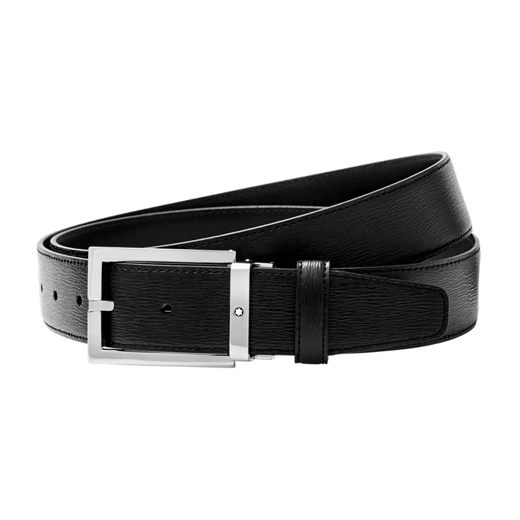 Black cut-to-size business belt