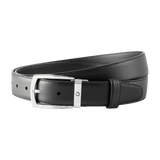 Black cut-to-size business belt