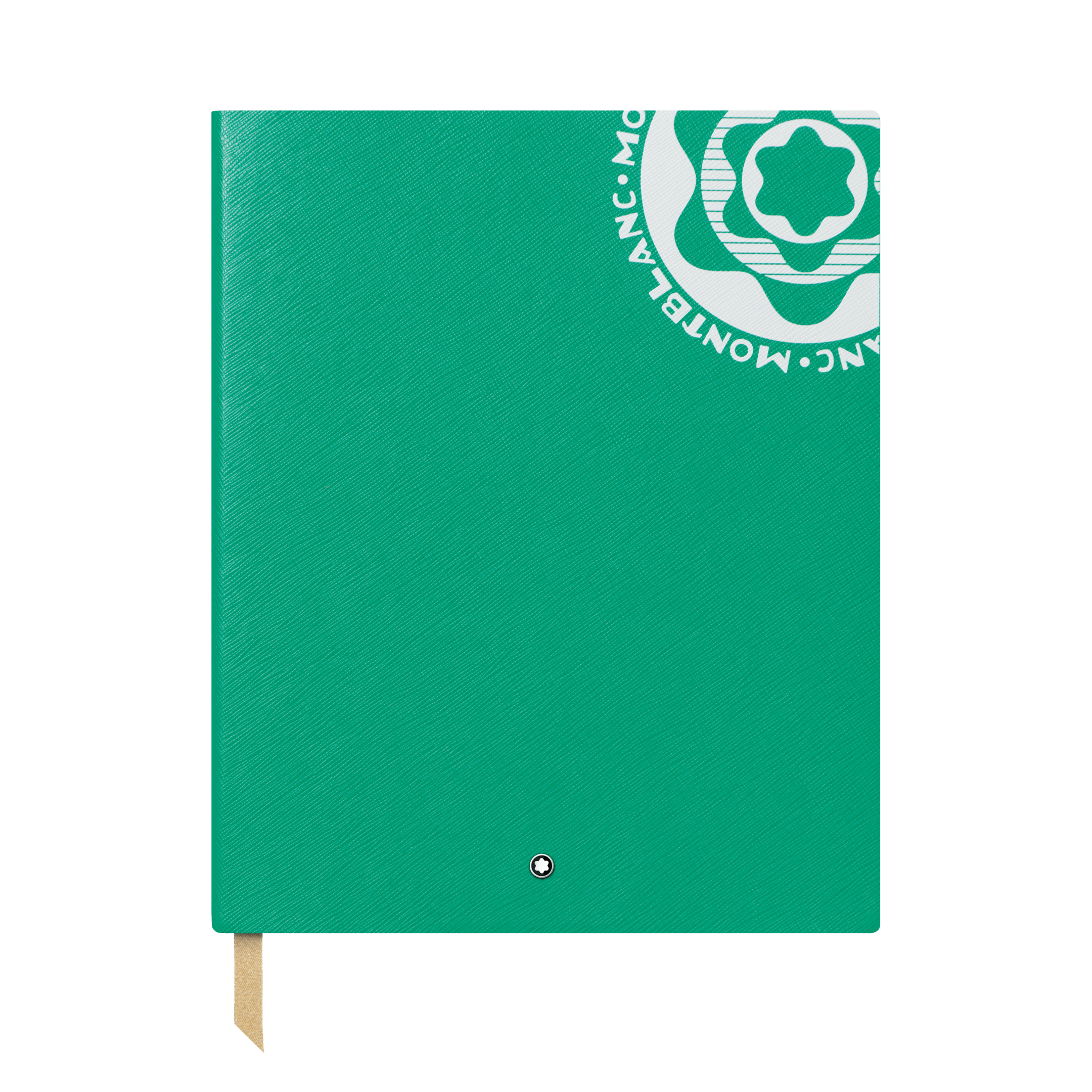 Notebook #149 large, Vintage logo, green lined