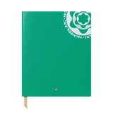 Notebook #149 large, Vintage logo, green lined