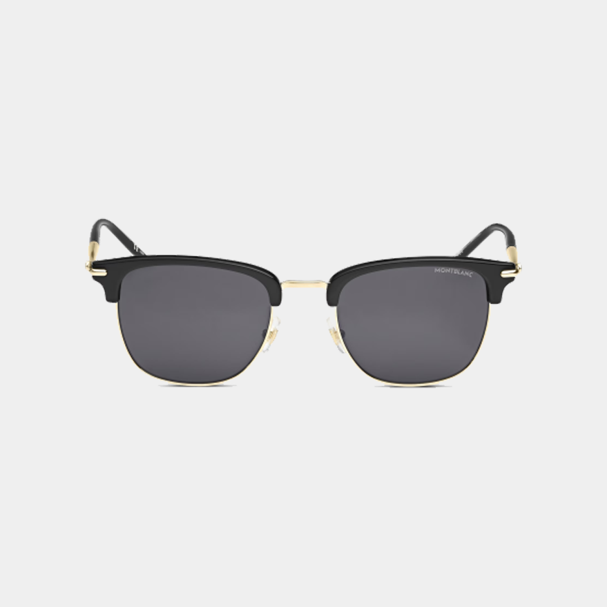 Rectangular Sunglasses with Black Colored Injected Frame (M)