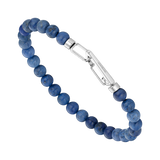 Bracelet Wrap Me Steel Sodalite