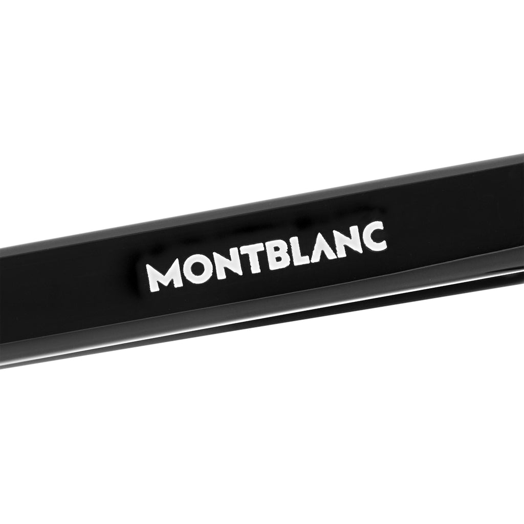 Rectangular Sunglasses with Black-Colored Acetate Frame