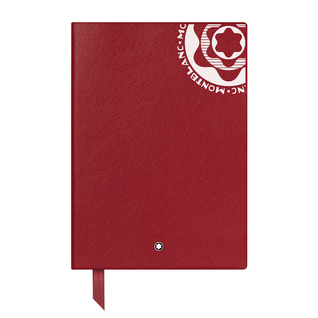 Notebook #146 Montblanc Vintage Logo, Red – Montblanc Montreal