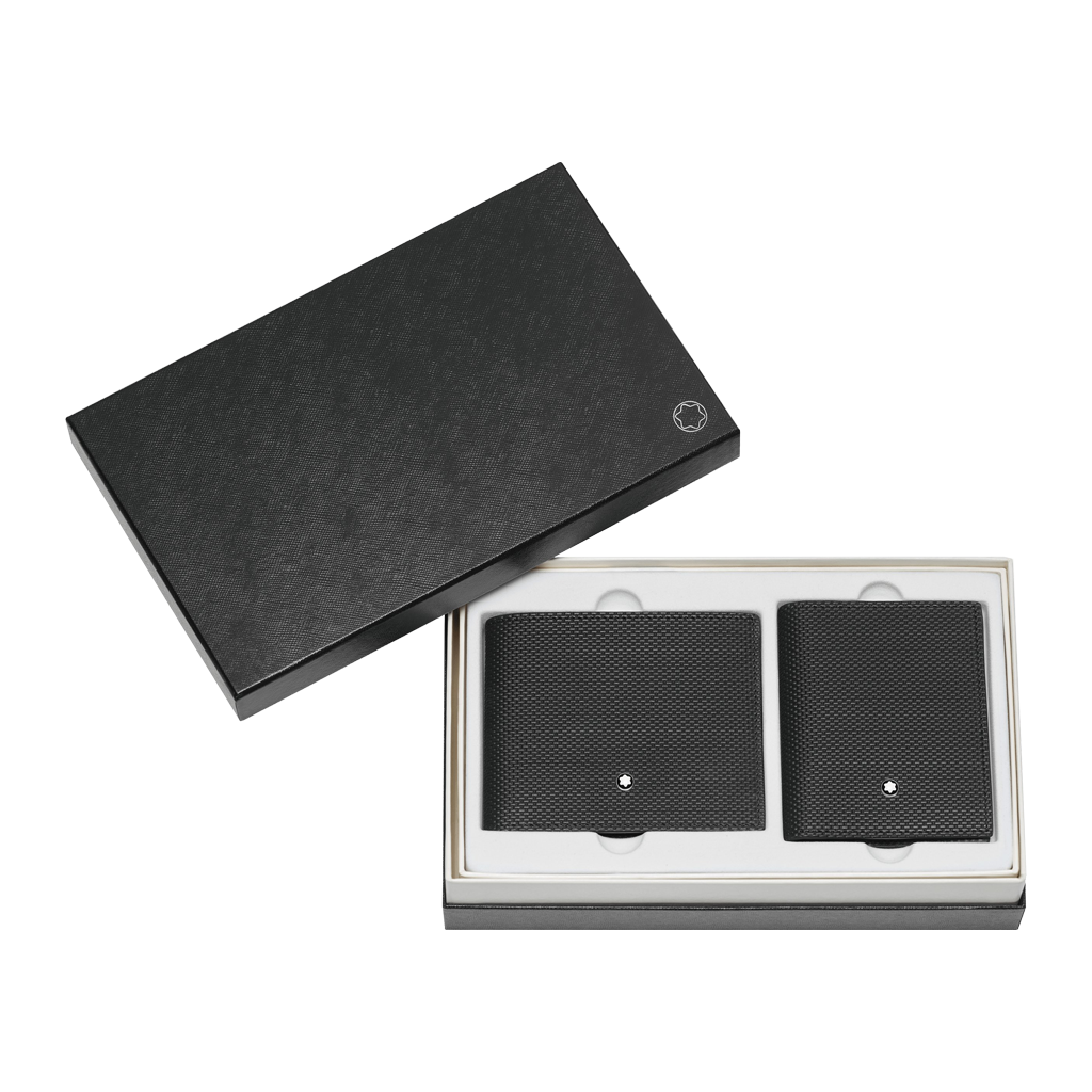 Gift Set Wallet 6cc and Business Card Holder with View
