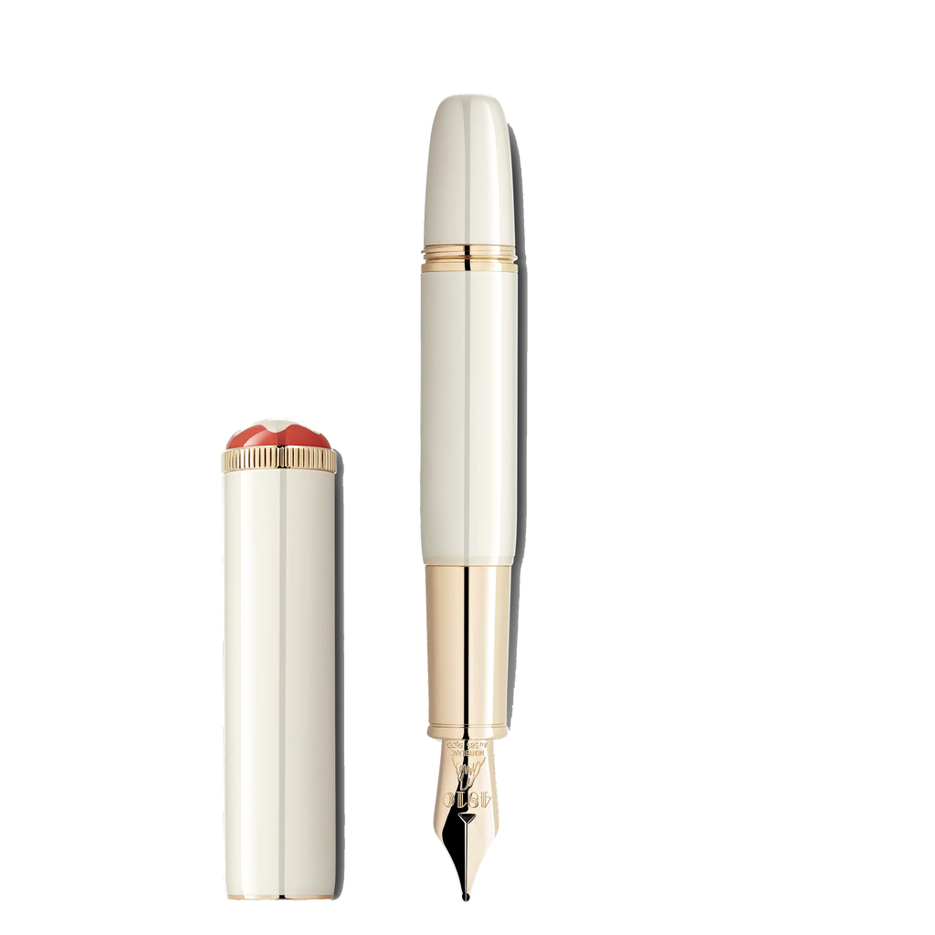 Montblanc Heritage Rouge et Noir "Baby" Special Edition Ivory-colored Fountain M