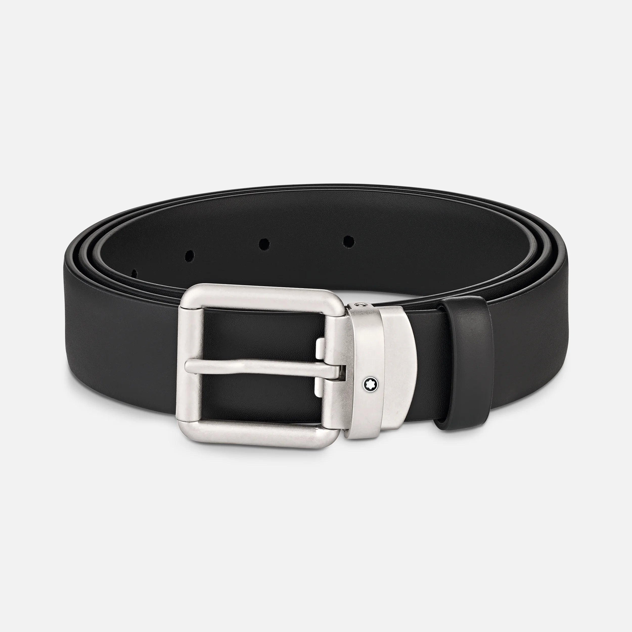Black 30 mm leather belt – Montblanc Montreal