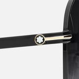 Squared Sunglasses with Black Coloured Metal Frame