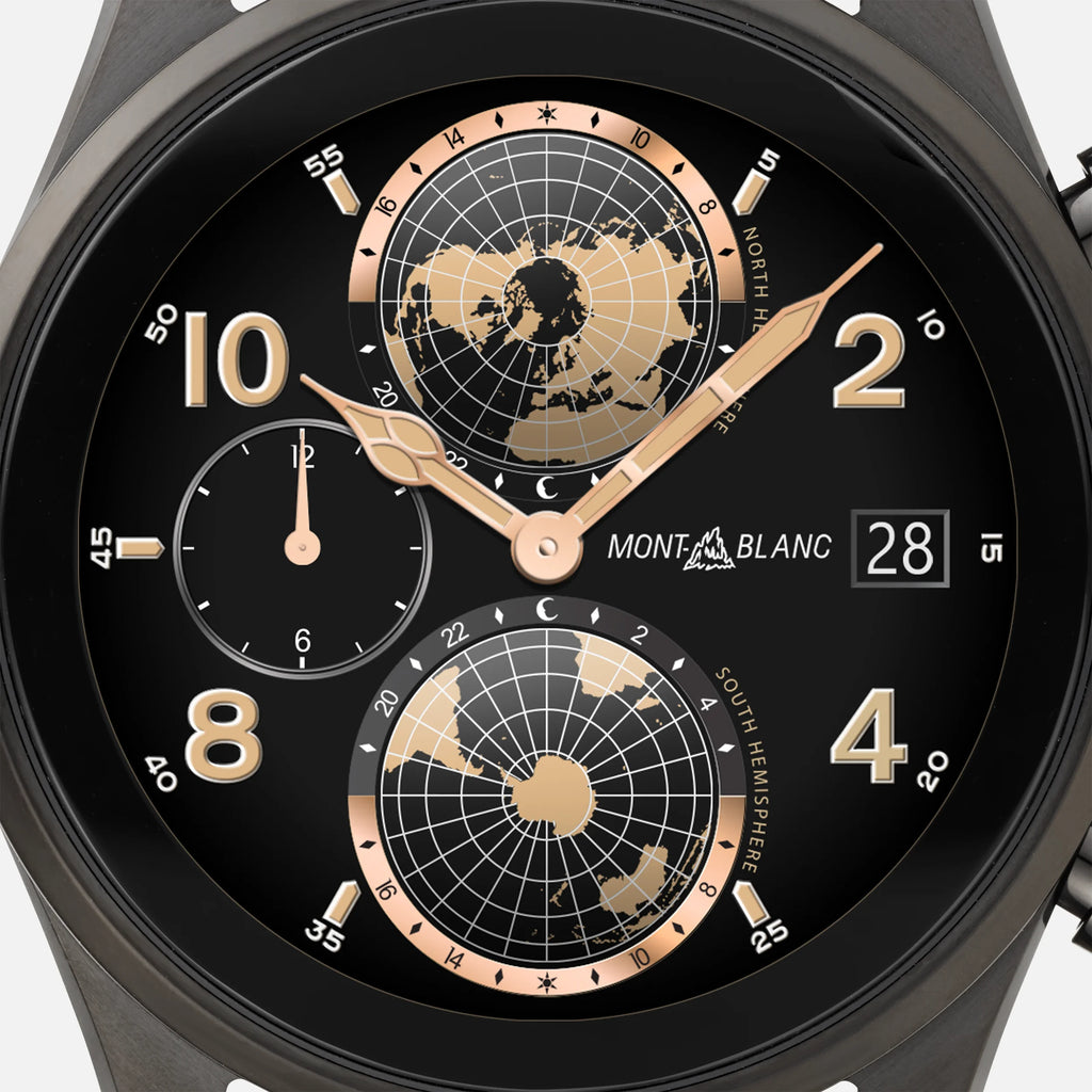 Montblanc Summit 3 Smartwatch - Black Titanium
